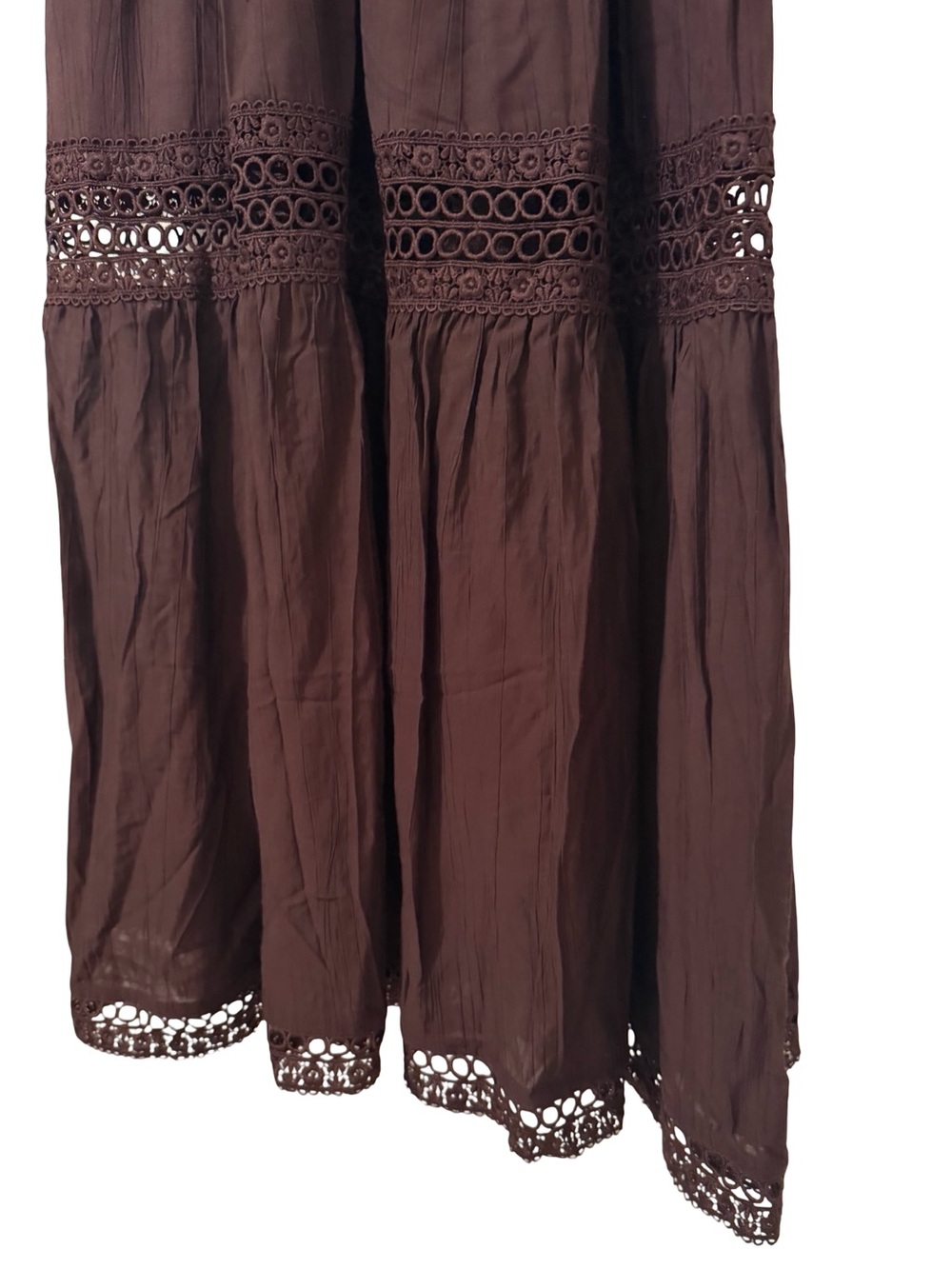 En Saison Peregrine Maxi Dress Chocolate Brown S NWOT - Picture 10 of 14